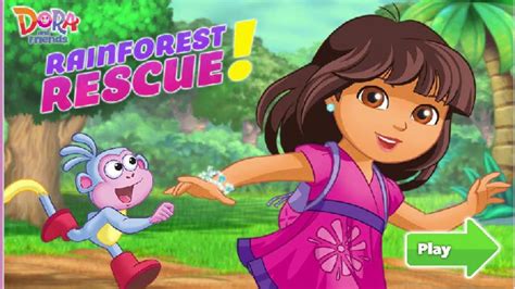dora the explorer games|Dora: Rainforest Rescue .